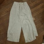 Broeken beige linnen