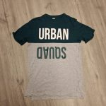 Urban squad t-shirt groen grijs