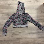 Vesten cropped panter print