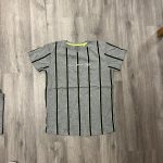 t-shirt strepen grijs
